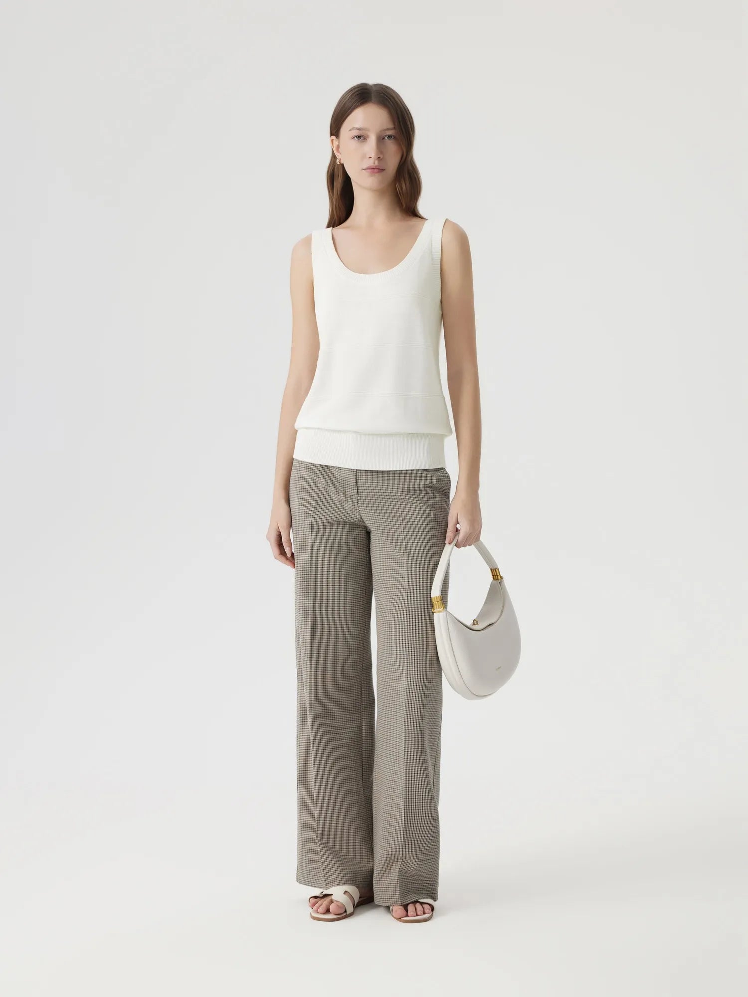 Silk Cashmere Blend Scoop Neck Knit-SUUKSESS-SUUKSESS