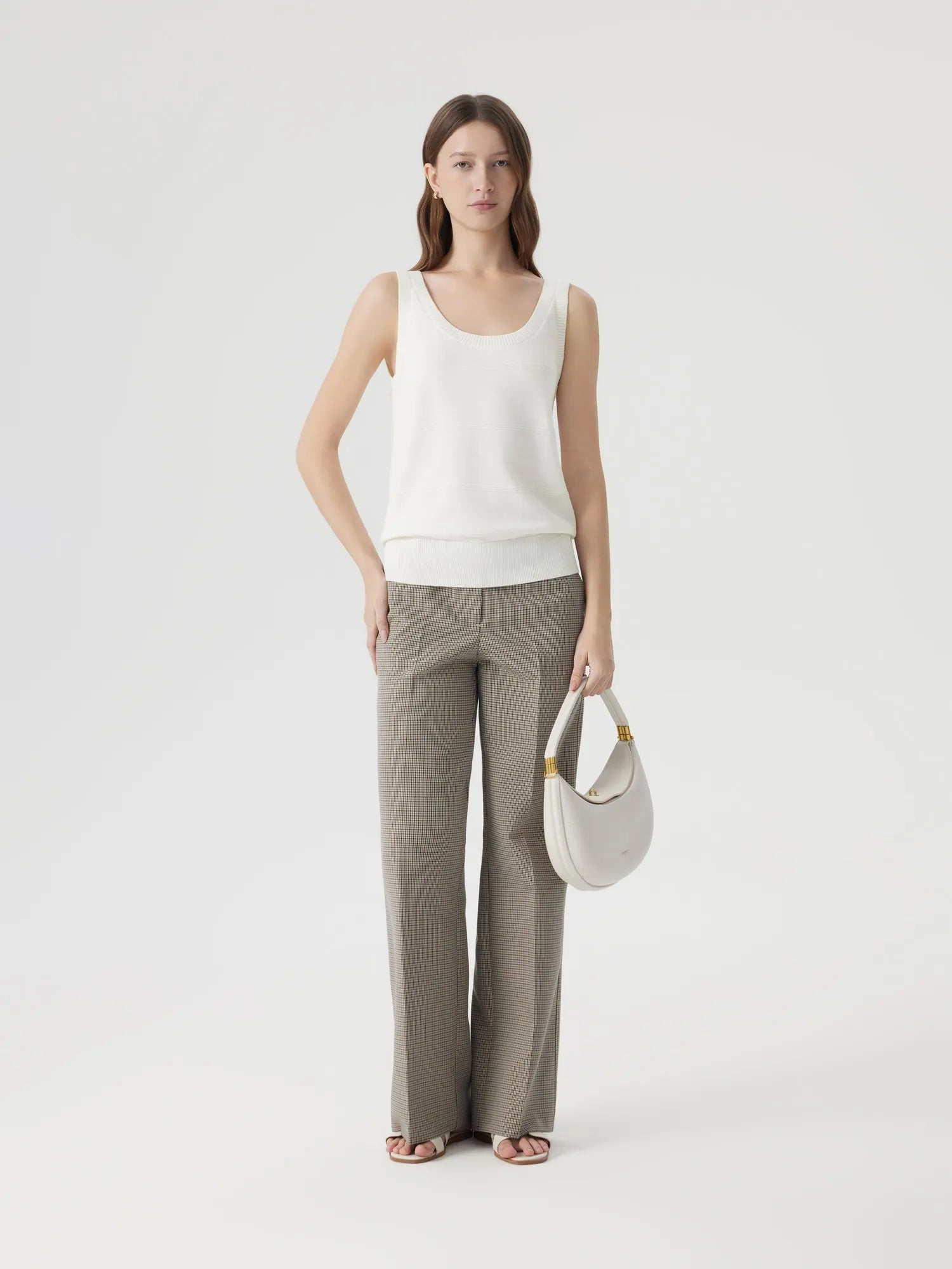 Silk Cashmere Blend Scoop Neck Knit-SUUKSESS-SUUKSESS