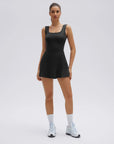 Tennis Peasy Athletic Dress Workout-SUUKSESS-Black-XS-SUUKSESS