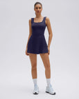 Tennis Peasy Athletic Dress Workout-SUUKSESS-Navy-XS-SUUKSESS