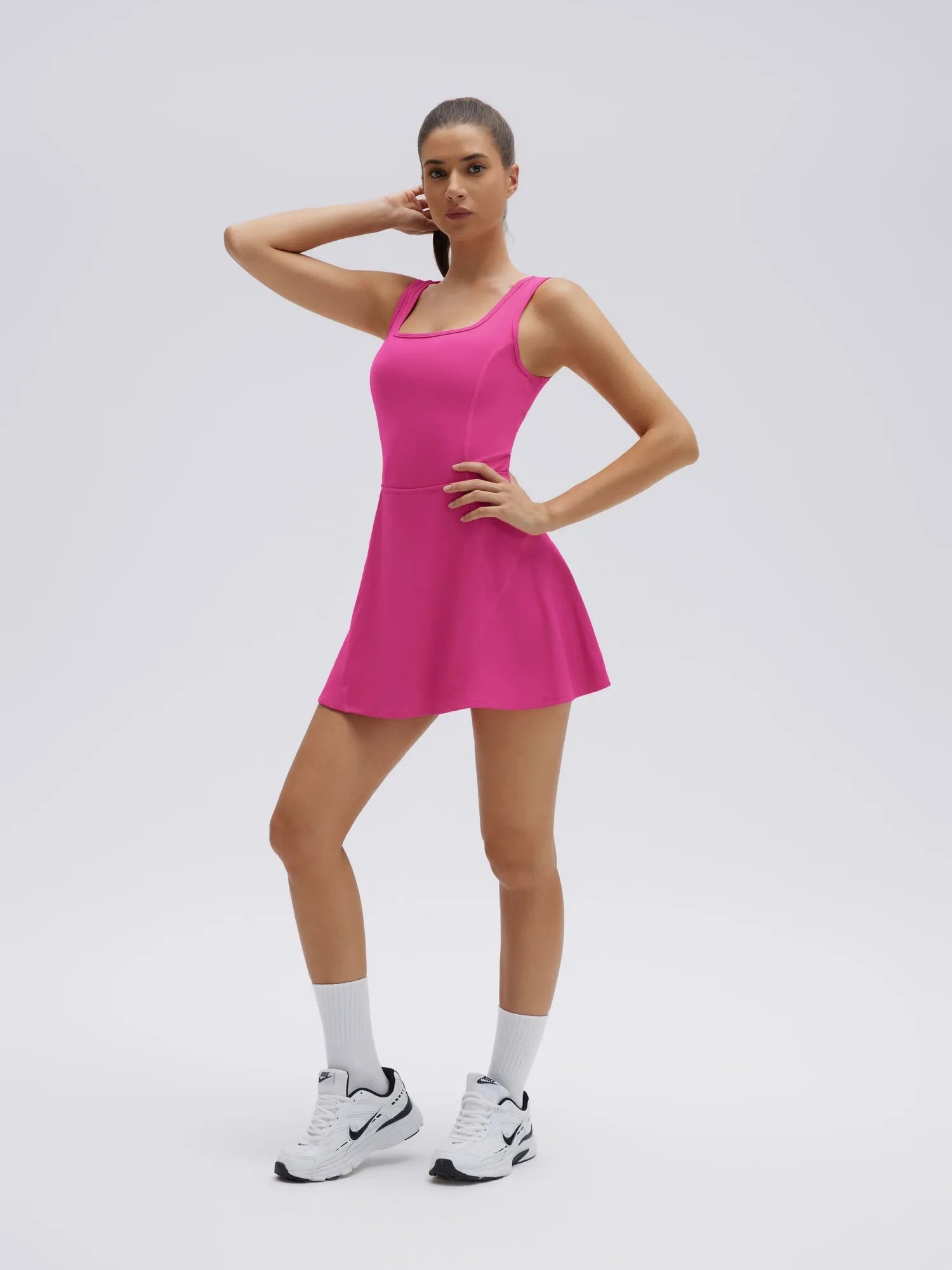 Tennis Peasy Athletic Dress Workout-SUUKSESS-SUUKSESS
