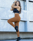 Ribbed Seamless Leggings - SUUKSESS