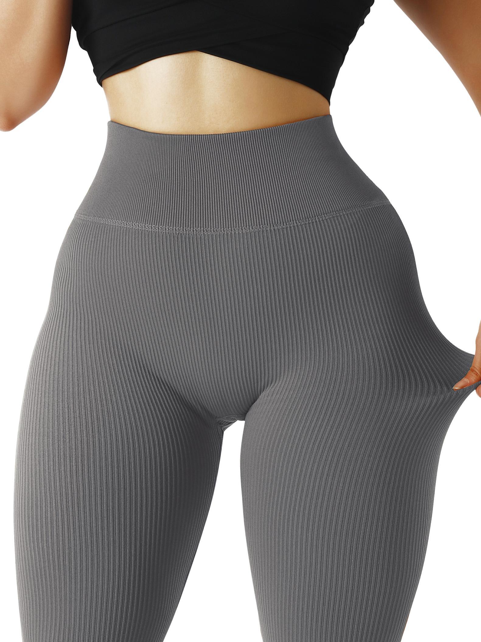 Ribbed Seamless Leggings-Suuksess Best Amazon Leggings for Women