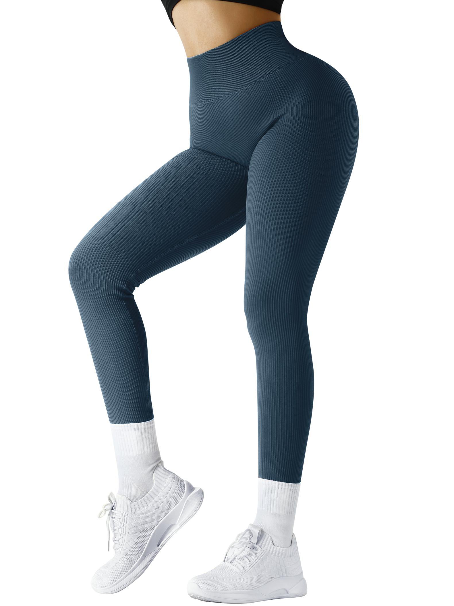 Asos 4505 Activewear  Womens Seamless Rib Legging Blue Gray » Bapaskediri