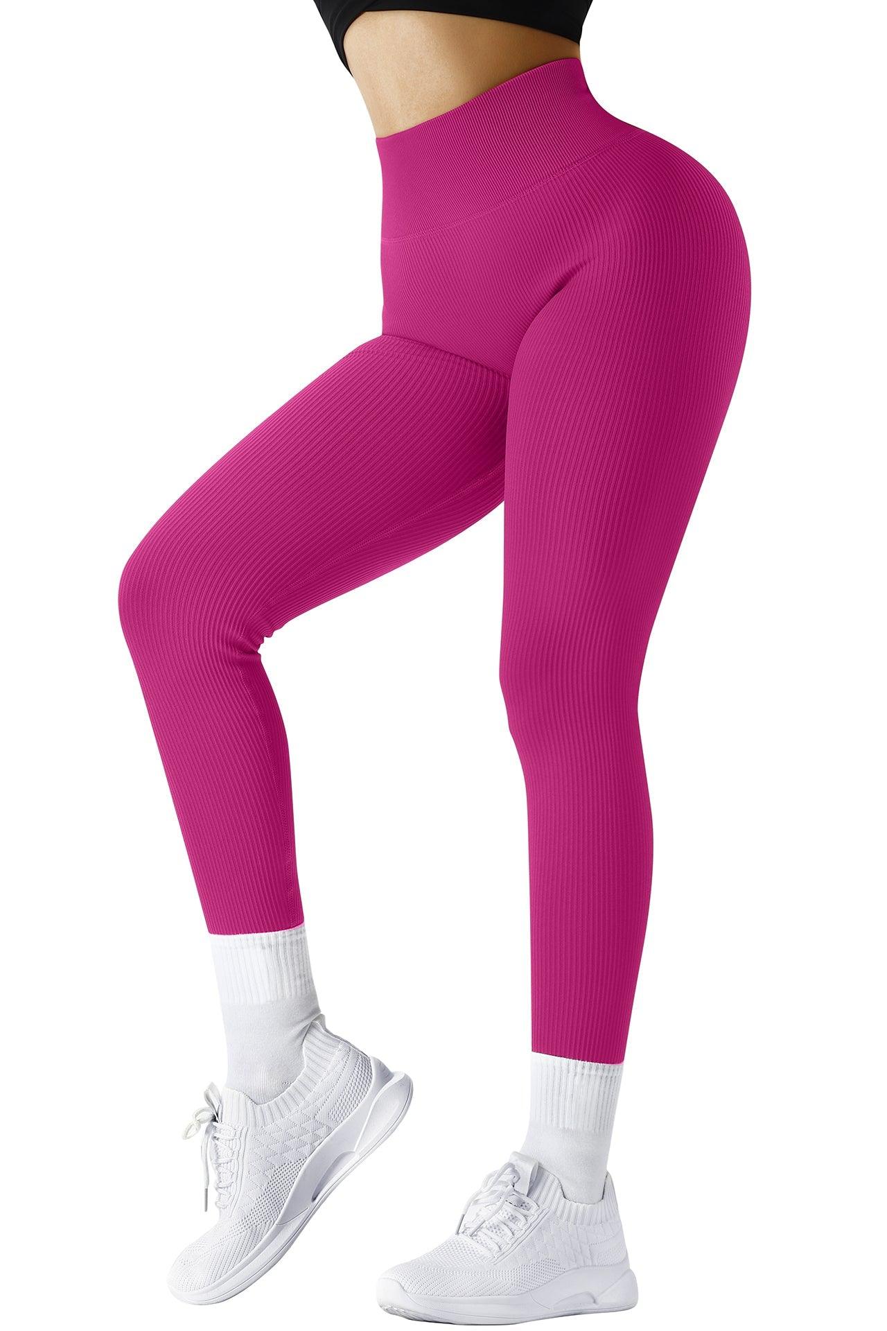 Ribbed Seamless Leggings-Suuksess Best Amazon Leggings for Women