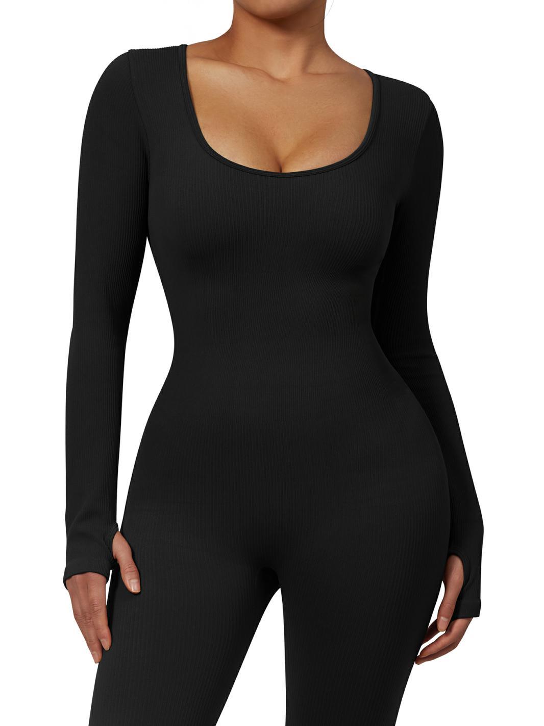 Ribbed One-Piece Jumpsuits