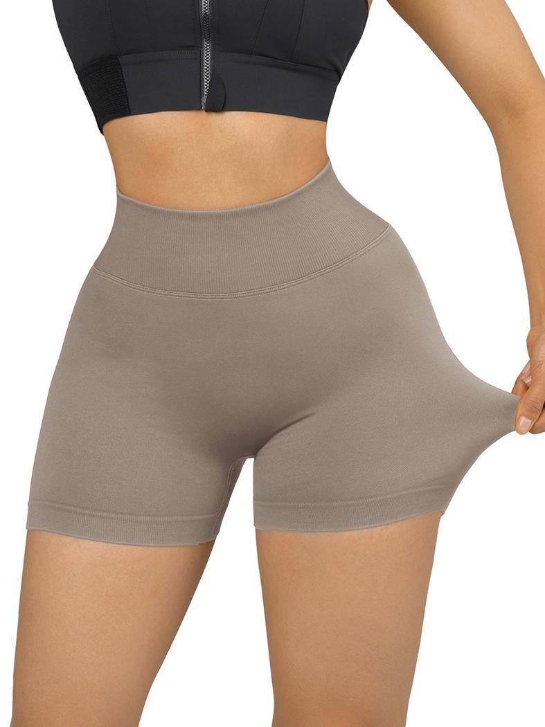 SUUKSESS Women Seamless Booty Shorts Scrunch Butt Lifting High Waisted  Workout Shorts (3 Black, XS) at  Women's Clothing store