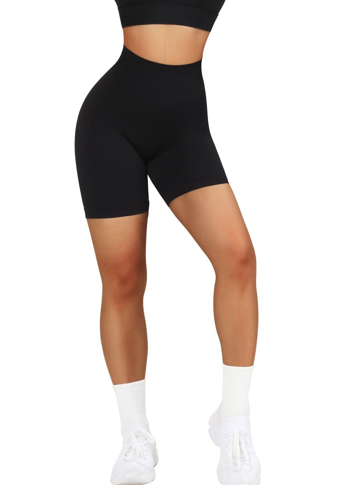 Seamless Scrunch 5&#39;&#39; Shorts-Suuksess Women&#39;s Shorts for Running, Sports, Hiking - Lululemon Dupe, Gymshark Dupe, Fabletics Dupe