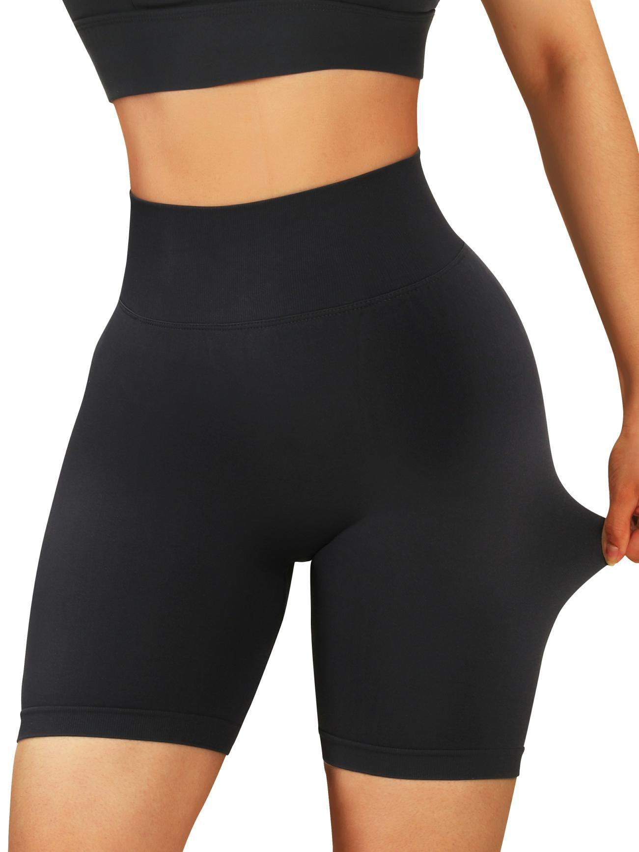 Seamless Scrunch 5&#39;&#39; Shorts-Suuksess Women&#39;s Shorts for Running, Sports, Hiking - Lululemon Dupe, Gymshark Dupe, Fabletics Dupe