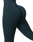 Seamless Scrunch Leggings-SUUKSESS-TikTok Leggings