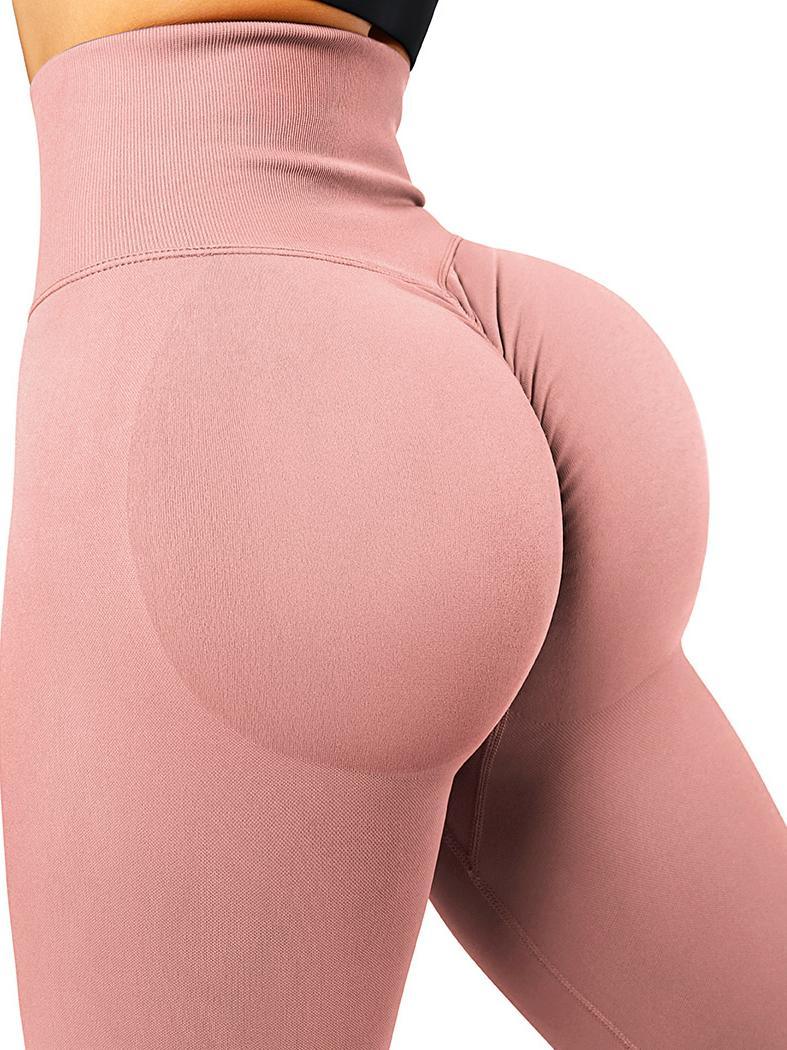 Pink Scrunch-Butt Leggings – CoraLine Boutique