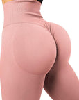 Seamless Scrunch Leggings-SUUKSESS-TikTok Leggings