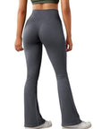 2023 New Ribbed Seamless Flare Leggings (US ONLY)-Flare Leggings-SUUKSESS-