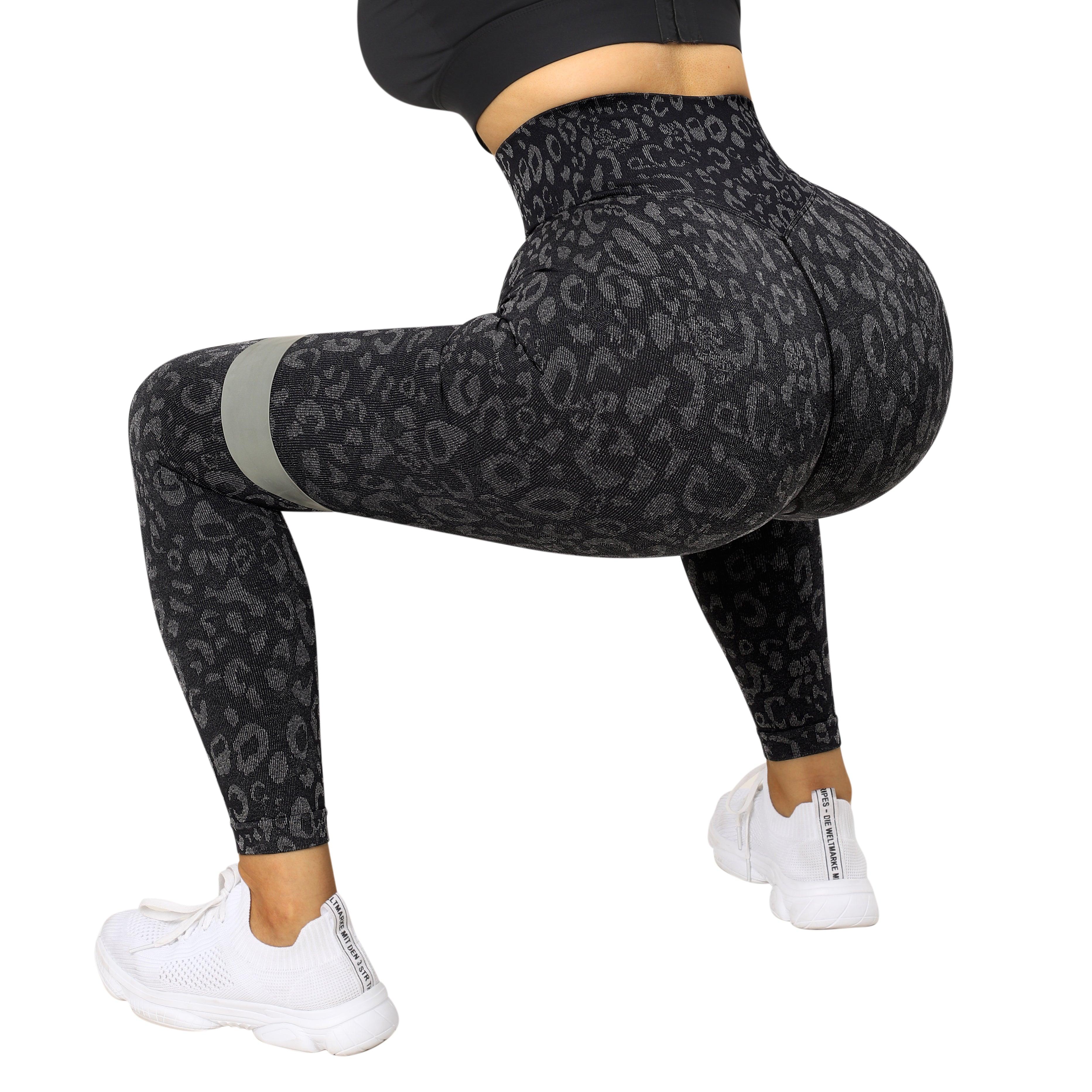 Gymshark Fit Seamless Workout Gym Leggings Grey Size M / L