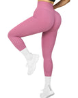 V Back Seamless Leggings- Suuksess Amazon Leggings for Women - TikTok Leggings - XS, S, M, L, XL