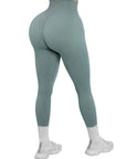 V Back Seamless Leggings- Suuksess Amazon Leggings for Women - TikTok Leggings - XS, S, M, L, XL