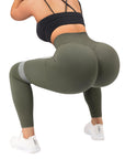 V Back Seamless Leggings- Suuksess Amazon Leggings for Women - TikTok Leggings - XS, S, M, L, XL