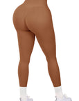 V Back Seamless Leggings- Suuksess Amazon Leggings for Women - TikTok Leggings - XS, S, M, L, XL